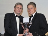 Kenny Brewster Receiving Scottish Young Driver of the Year
